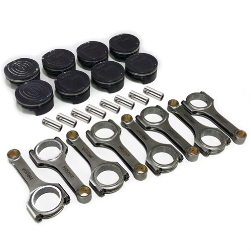 6.4L 392 HEMI Forged 2618 Drop In Pistons and Rods Power Package - Click Image to Close
